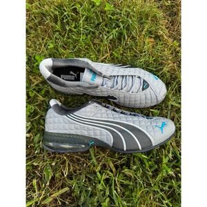 PUMA Cell Jago Carbon Ash Fluo Blue Black Men’s Running Shoes 184926-01